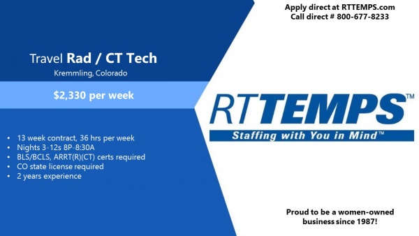 CT Rad Tech Kremmling CO