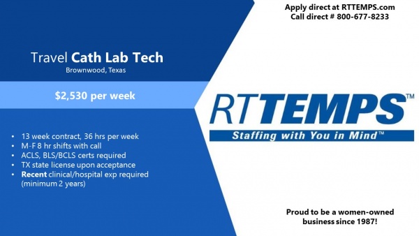 Cath Lab Tech Brownwood TX