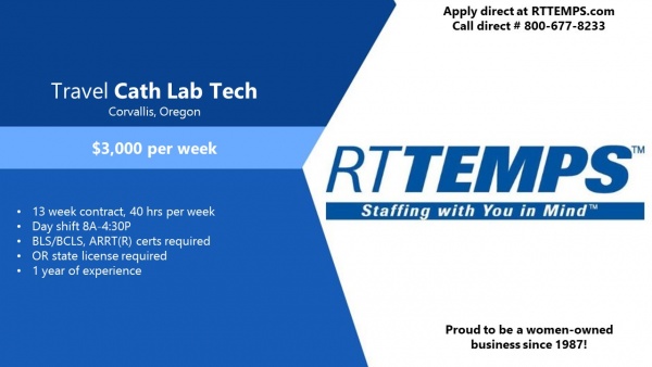Cath Lab Tech Corvallis OR