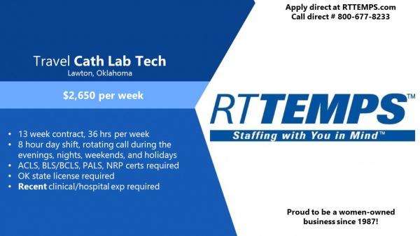 Cath Lab Tech Lawton OK