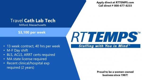 Cath Lab Tech Milford MA
