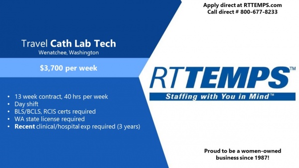 Cath Lab Tech Wenatchee WA