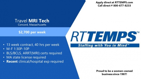 MRI Tech Concord MA 2
