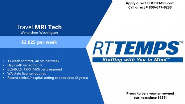 MRI Tech Wenatchee WA