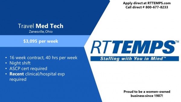 Med Tech Zanesville OH