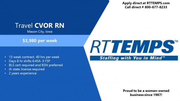 RN CVOR Mason City IA