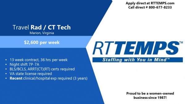 Rad CT Tech Marion VA
