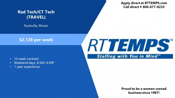 Rad Tech CT Tech Rushville IL
