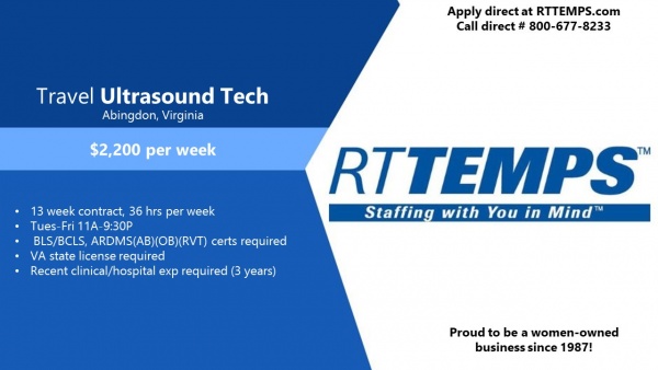 Ultrasound Tech Abingdon VA