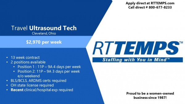 Ultrasound Tech Cleveland OH