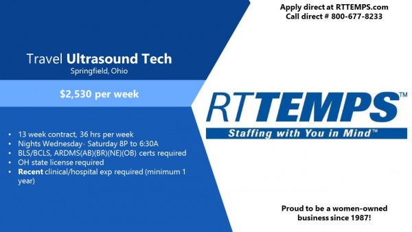 Ultrasound Tech Springfield OH